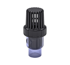 UPVC透明管件 底閥